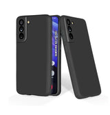 Samsung S21 FE Mercury Soft Feeling Case - Black | Slim Protective Cover with Comfortable Grip & Shock Resistance image 1