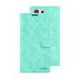 Samsung Galaxy S23 Plus Mercury Bluemoon Diary Wallet Flip Case - Mint Green | Shockproof Protective Cover image 0