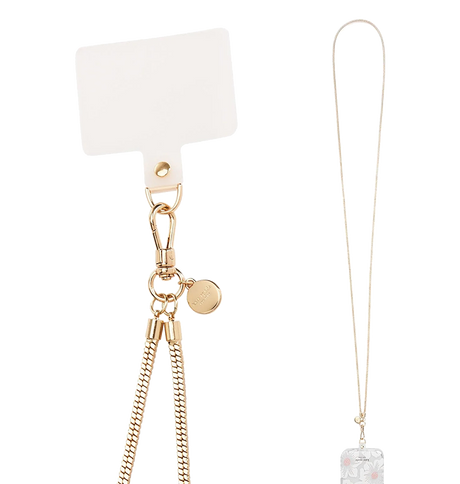 Kate Spade Heart of Gold Phone Bag - Gold | Secure Zip Closure & Detachable Strap image 0