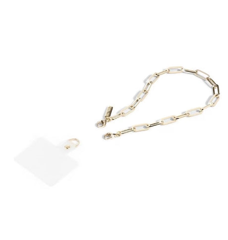 Case-Mate Link Chain Phone Wristlet – Champagne | Stylish & Durable Accessory for iPhone & Other Smartphones image 1