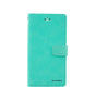 Samsung S25 Mercury Bluemoon Diary Case - Mint | Flip Cover with Card Slots & Full Protection image 0
