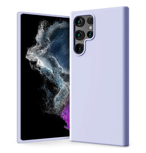 Samsung Galaxy S23 Mercury Silicone Case - Lavender Grey | Soft Touch Protective Cover image 0