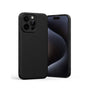 iPhone 14 Pro Silicone Case – Black | Goospery Mercury Ultra-Soft Microfiber Lining with Everyday Drop Protection image 0