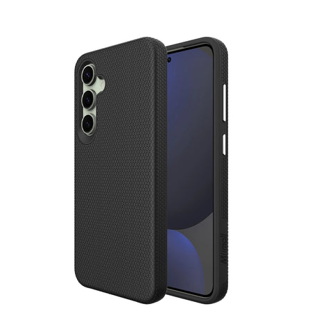 Samsung S24 FE Triangle Case - Black | Slim Protective Cover with Geometric Design & Shock Resistance image 0
