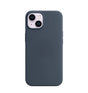 iPhone 14 Plus Silicone Case – Navy | Goospery Mercury Premium Matte Finish with Shock-Absorbent Bumpers & Anti-Slip Grip image 0