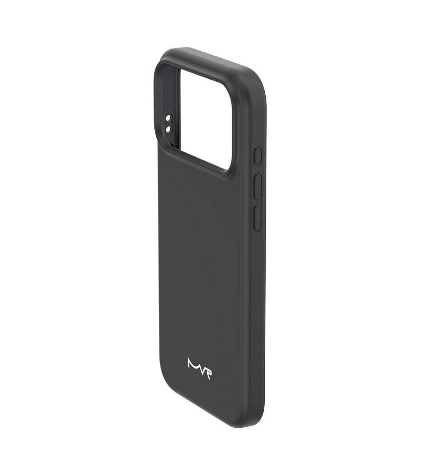 iPhone 17 Pro Max Case – Black | MVR  Liquid Silicone Soft-Touch Finish, Anti-Slip Grip, Premium Protection image 1
