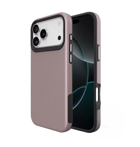 iPhone 17 Pro Max Triangle MagSafe Case – Rose Gold | Stylish Geometric Design, Slim Fit, Magnetic Charging Ready image 0