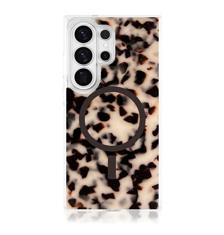 Samsung S26 Ultra Case – Flaunt Square Blonde | W/Magnet Tortoise Shell Cover with Durable Design image 0