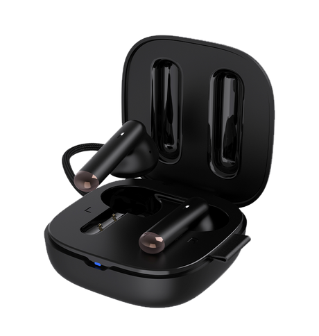 MVR Mavis Wireless Earbuds – Black | Bluetooth 5.2, 25H Playtime, Comfort – Fit & Touch Controls image 1