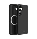 Samsung S25 Plus Armour Matte Case - Black | MVR  Protective Cover with Anti-Slip Grip & Impact Protection image 0