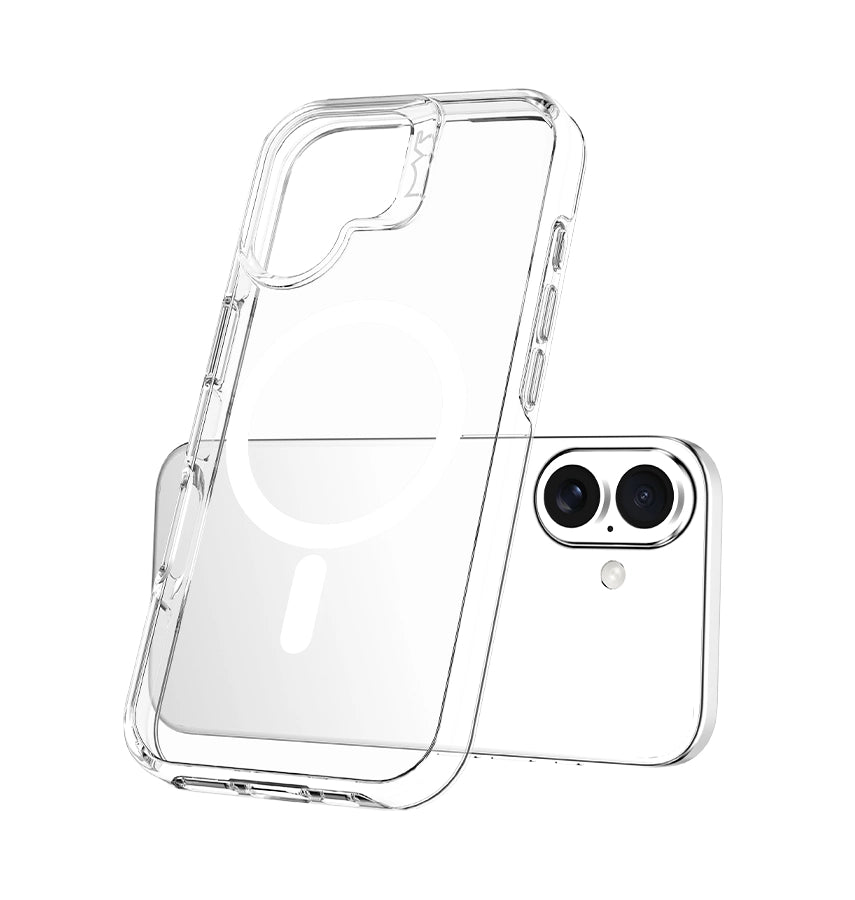 iPhone 17 MagSafe Case - Clear | MVR Nova Perfect Fit Design, Soft Touch Protective Cover image 1