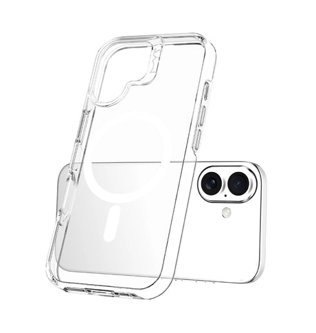 iPhone 17 MagSafe Case - Clear | MVR Nova Perfect Fit Design, Soft Touch Protective Cover image 1