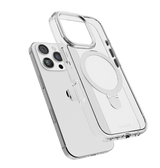 iPhone 16 Pro Max MVR Stellar Stand Case - Silver | Built In Adjustable Kickstand Back Cover image 1