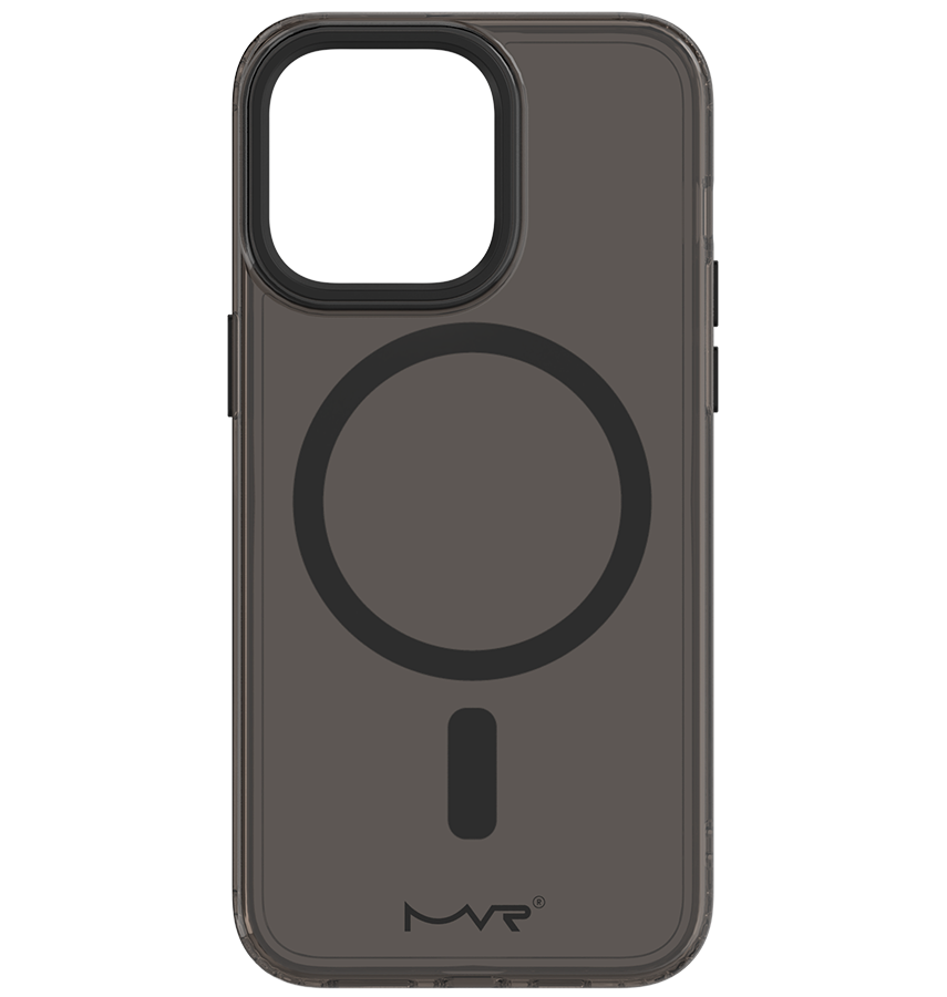 iPhone 15 MVR Impact IMD Case - Black | MagSafe Compatible, Soft Touch Protective Cover image 0