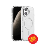 iPhone 17 Impact IMD Case – Silver | MVR Glossy Finish, Lightweight Protection, Anti-Fingerprint image 0