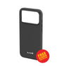 iPhone 17 Pro Case – Black | MVR  Liquid Silicone Soft-Touch Finish, Anti-Slip Grip, Premium Protection image 0
