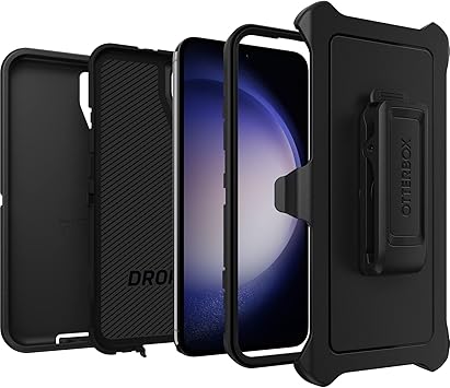 Samsung Galaxy S23 Plus OtterBox Defender Back Cover - Black image 4