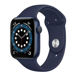 Apple Watch 42/44/45mm TPU Sport Band – Navy | Flexible Strap image 0