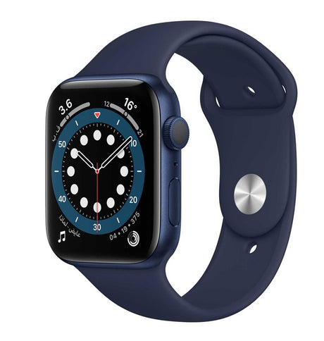 Apple Watch 42/44/45mm TPU Sport Band – Navy | Flexible Strap image 0