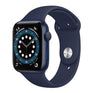 Apple Watch 42/44/45mm TPU Sport Band – Navy | Flexible Strap image 0