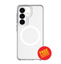 Samsung S26 Plus Nova MagSafe Case – Clear | MVR Protective Cover with Slim & Durable Design image 0