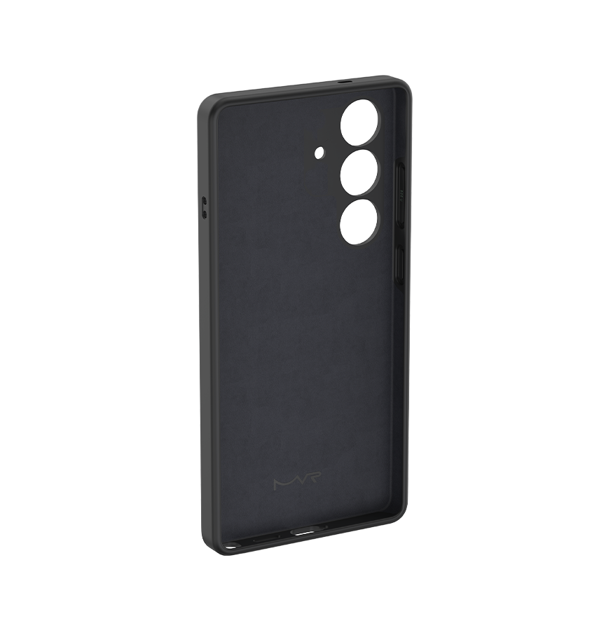 Samsung Galaxy S24 MVR Liquid Silicone Case - Black | Soft Anti - Slip Grip & Shock Protection image 2