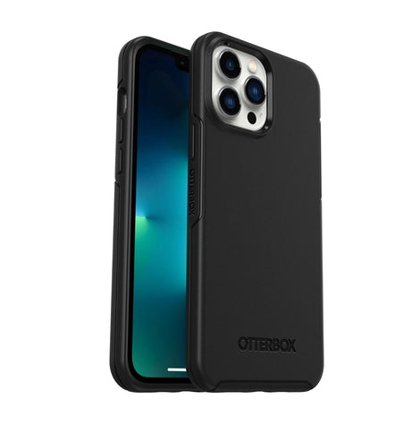 iPhone 13 Pro Max Case – Black | OtterBox Symmetry Series, Soft Touch Protective Cover image 0
