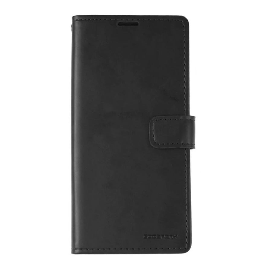 Samsung Galaxy S24 Ultra Luxury Wallet Case - Mercury Bluemoon Diary Cover (Black) | Slim Profile with Secure Magnetic Lock image 0