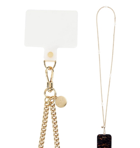 Kate Spade Crossbody Phone Bag - Stone Pattern | Hands – Free Wearable Pouch with Adjustable Strap image 0