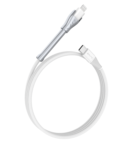 MVR Lightning Cable - White | MFi Certified 1.2m USB C, Fast Charging with Phone Stand image 4