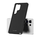 Samsung S25 Ultra Armour Matte Case - Black | MVR Protective Cover with Strong Grip & Durable Design