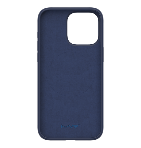 iphone 15 Plus MVR Liquid Silicone Case - Navy | Soft Touch Protective Cover image 1