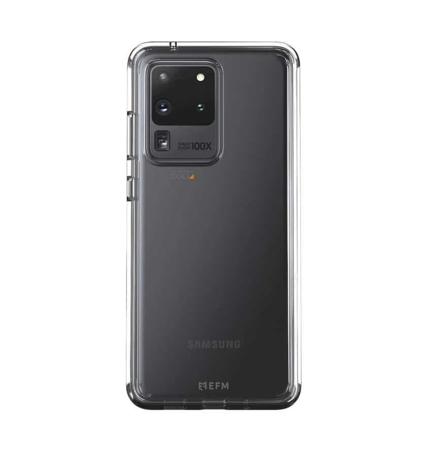 Samsung S20 Ultra Case – Crystal Clear | EFM Aspen D3O Armour Series Slim, Transparent & Durable Protection image 0
