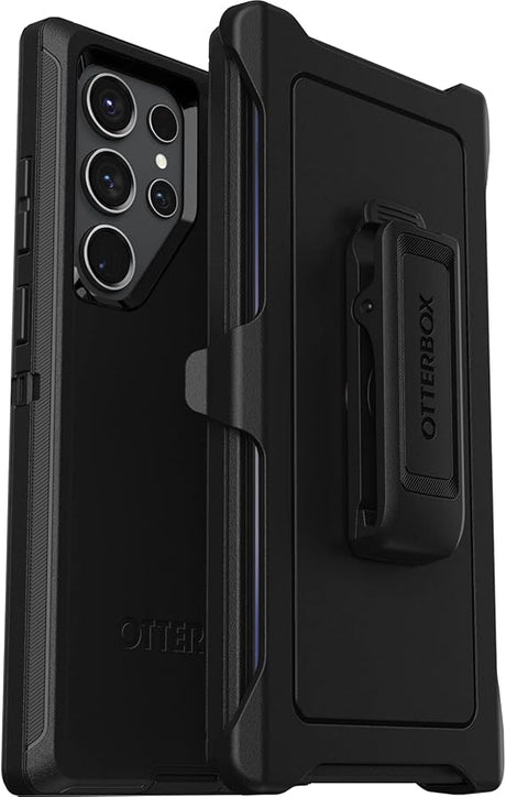 Samsung Galaxy S23 Ultra OtterBox Defender Back Cover Case - Black image 2