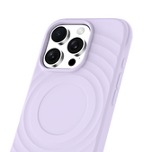 iPhone 16 Pro Max MVR Wave Silicone Case - Lavender | MagSafe Compatible Protective Cover image 2