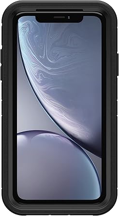 iPhone XR Case - Black | OtterBox Defender Series, Shockproof Protective Cover image 1