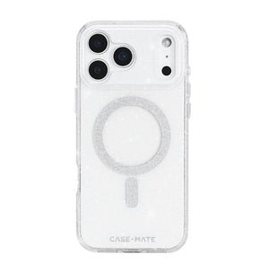 iPhone 17 Pro Max Twinkle MagSafe Case – Silver | Case-Mate Stylish Protective Cover with Durable & Drop Protection image 0