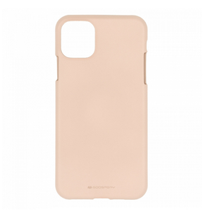 iPhone 12/12 Pro Case – Pink Sand | Goospery Mercury Soft Feeling Comfort Grip Cover with Flexible TPU & Shock Absorbent Design image 0