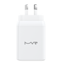 MVR 65W 3 Ports Wall Adapter (GAN-65) - White | SUPPORTS PD 3.0 & QC 3.0 image 0