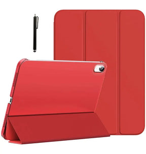 Apple iPad 10.9 (10th Gen) - Red | Canvas Smart Case with Apple Pencil Slot, Shockproof & Scratch - Resistant Protective Cover image 0