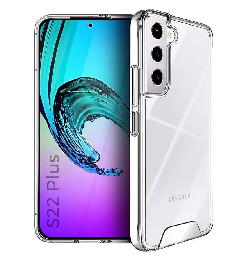 Samsung Galaxy S22 Plus Transparent Case - Clear | Drop & Camera Protection, 1.5mm Hard Bumper Back Cover image 0