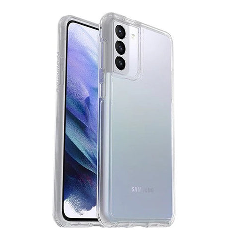 Samsung S21 Plus Case – Clear | OtterBox Symmetry Series, Soft Touch Protective Cover image 0