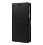 iPhone 7 Plus / 8 Plus Mercury Bluemoon Diary Wallet Flip Case - Black | Shockproof Protective Cover image 0