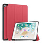 Apple iPad 9.7 Premium Canvas Case - Red | Canvas Smart Case with Apple Pencil Slot, Shockproof & Scratch - Resistant Protective Cover image 0