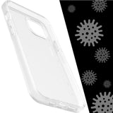 iPhone 14 Plus – Clear | OtterBox Symmetry Series + Antimicrobial, Soft Touch Protective Cover image 2