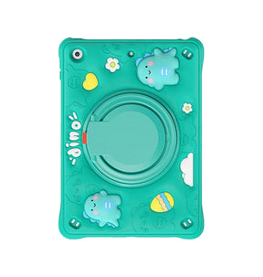 iPad 10.2 Survivor Generic Case with Shoulder Strap – Bubble Dino | Protective Cover with Slim, Durable & Stylish Design image 0
