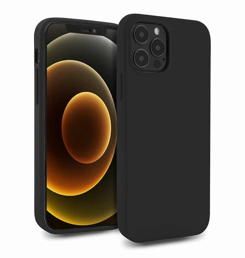 iPhone 13 Pro Max Case - Black | Mercury Series Soft Touch Protective Cover image 0