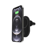Belkin BoostCharge Wireless Car Charger Air Vent 10W – Black | Fast Wireless Charging Mount with Adjustable Vent Clip & Secure Grip image 2