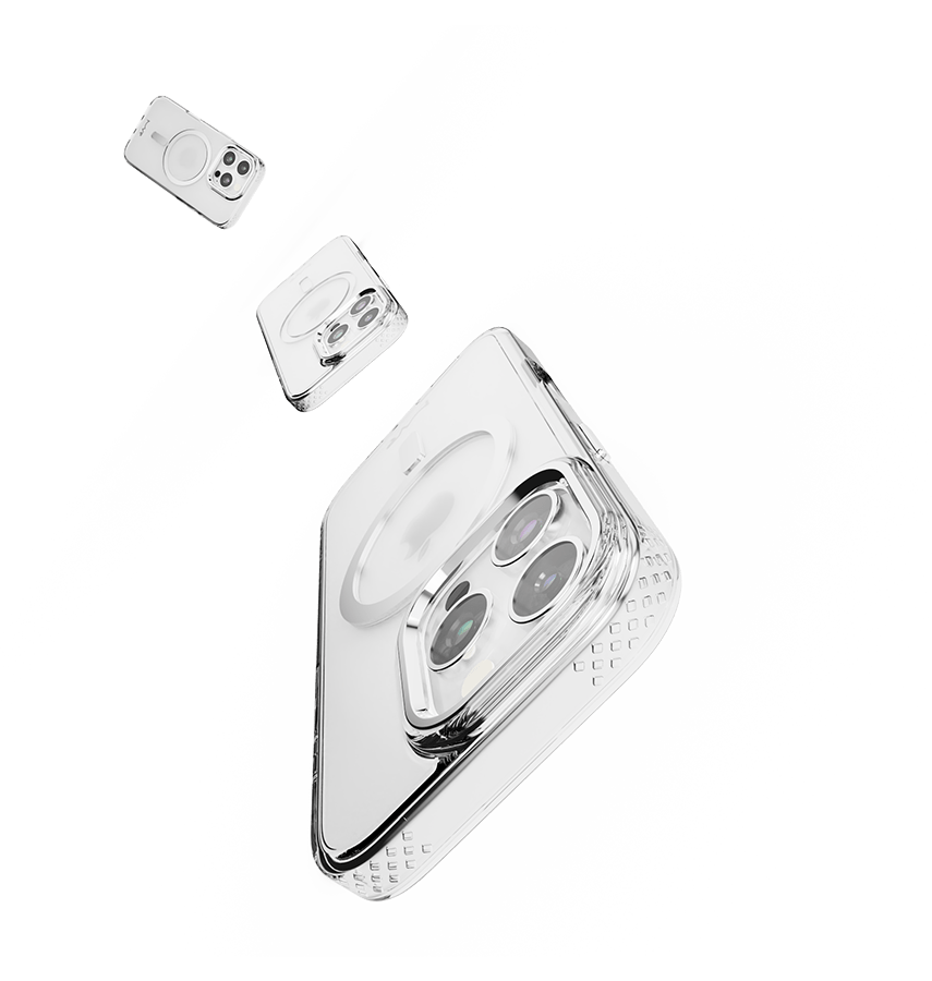 iPhone 16 Pro MVR Impact IMD Case - Silver | MagSafe Compatible Protective Cover image 2