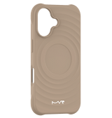 iPhone 16 Plus MVR Wave Silicone Case - Tortilla | Shockproof & Slim Fit Back Cover image 0
